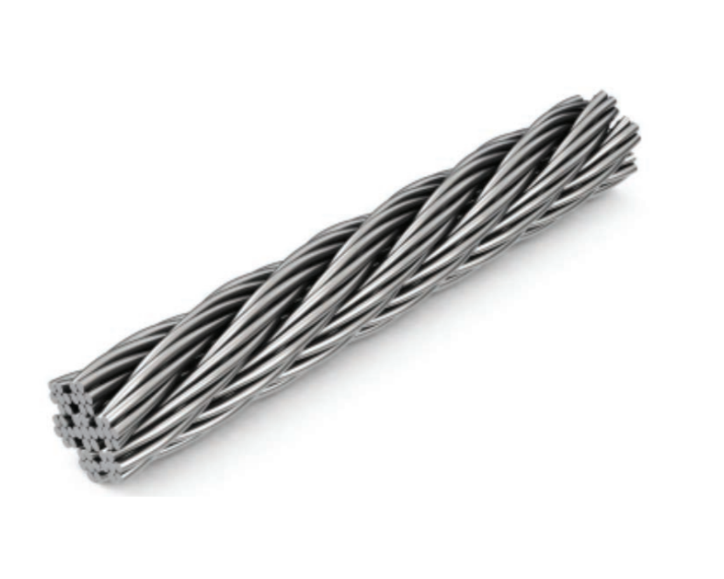 Galvanised Steel Wire Suspension Rope